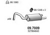 MTS 0160334 End Silencer